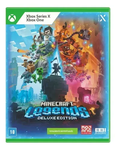 LACRADO Minecraft Legends Deluxe Edition Xbox One/Xbox Series X Mídia Física