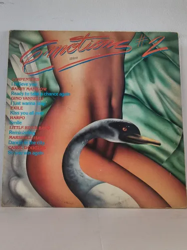 LP Emotions 2, Carpenters, Barry Manilow, Gino Vannelli, Harpo, Exile, Eric Carmen