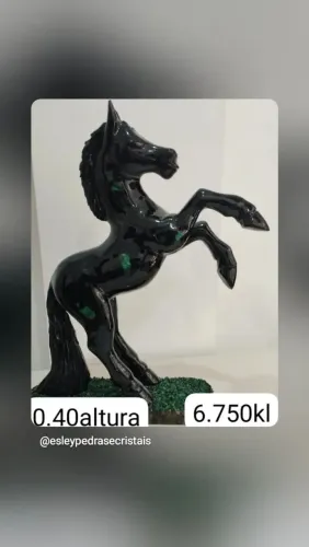 Escultura em Xisto de Esmeralda com esmeralda