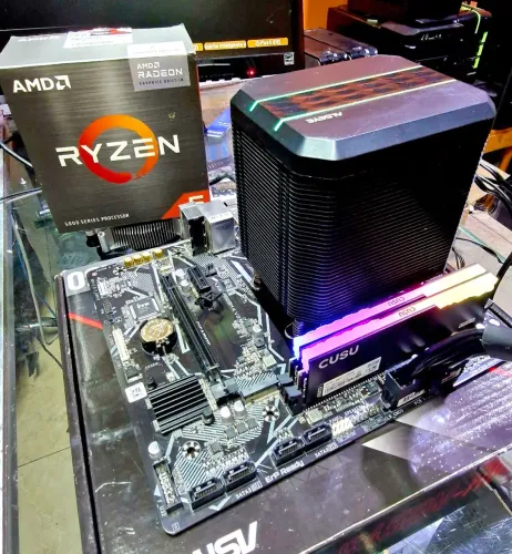 Kit Upgrade RYZEN 5 4.6Ghz/ 16GB 3600Mhz/ Entrego parcelo