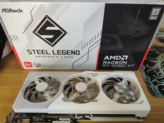 Rx 9060 xt asrock steel legend