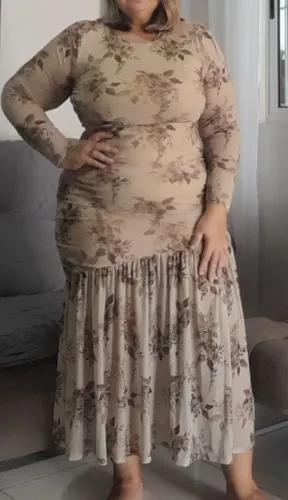 Vestido em tule