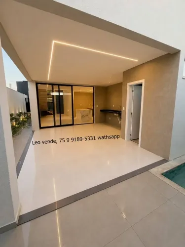 Leo vende, linda casa bairro Sim, 4 suítes, closet, piscina, goumert
