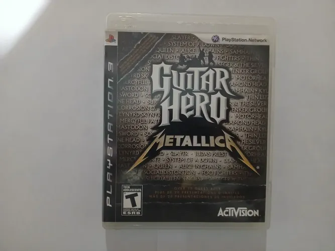 Guitar hero Metalica ps3 completo