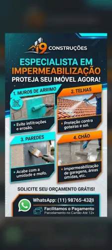 Especialista em impermeabilização