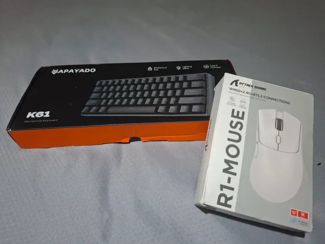 kit teclado e mouse GAMER