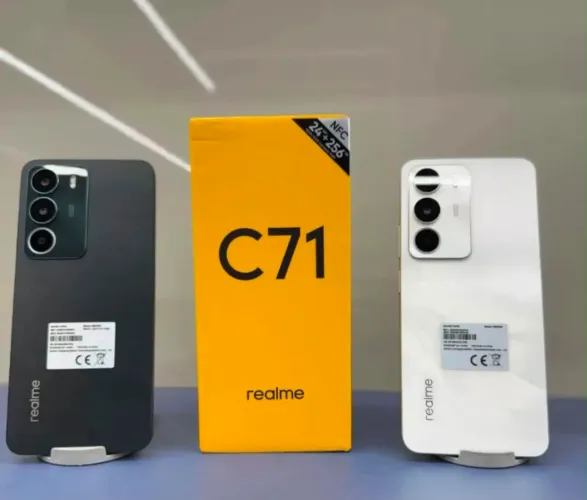 REALME C71 4G NFC (256GB 8GB RAM VERDE BRANCO ROXO) LACRADO CAPA PELÍCULA