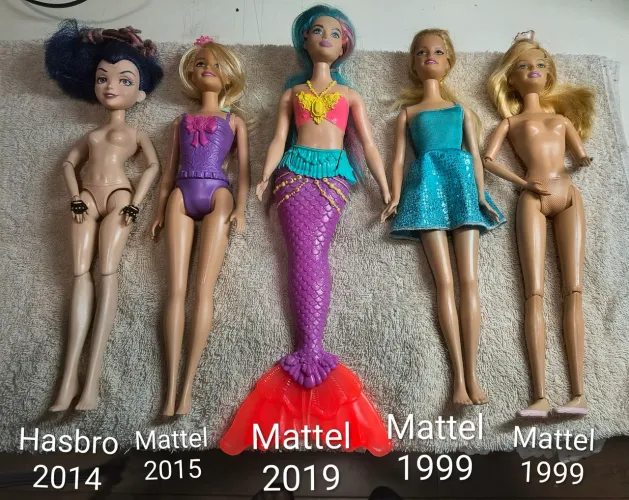 Lote de Bonecas Barbies originais Mattel / Hasbro