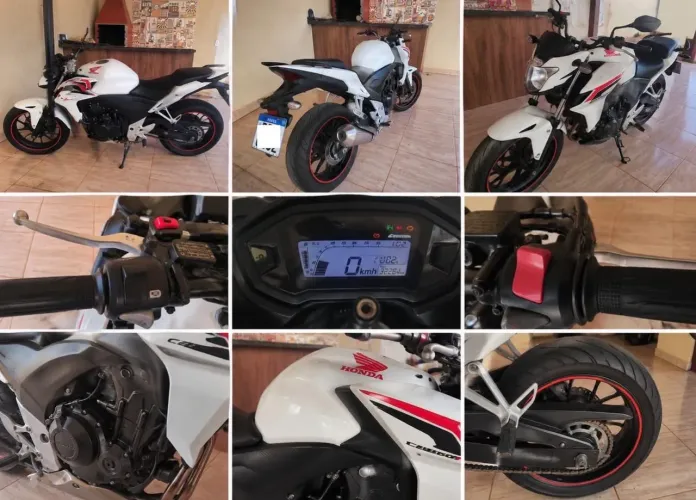 Honda CB 500F 2014 - Branca