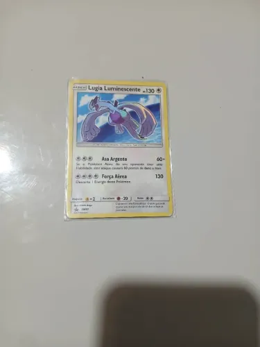 Carta pokémon Lugia luminescente SUPER RARO