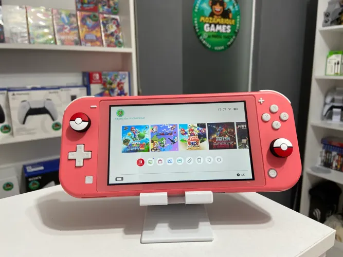Nintendo Switch Lite + Jogos ( Loja Física )
