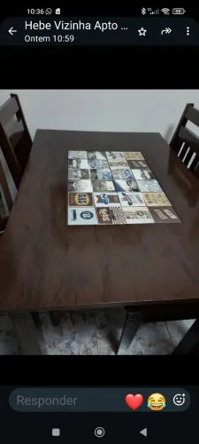 sala de jantar e estar