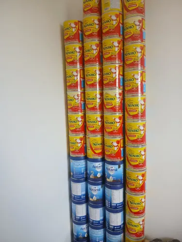 Lata de leite Vazia para Artesanato ou Decoração
