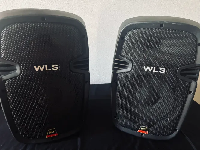 Par de Caixa de som Usb Wls 10