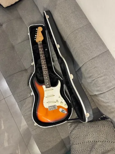 Fender California Series Stratocaster 1998 Brown Sunburst Original + Hard Case