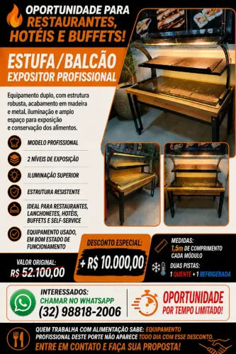 Pistas - Expositores Quente E Refrigerado Profissional - Sushi