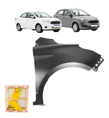 Paralama Ford Ka Hatch Sedan 2014 A 2021 Novo Ld
