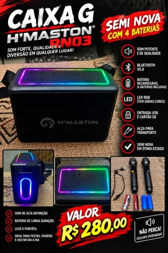 Caixa de som hmaston