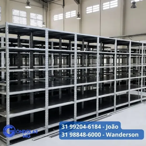 Estantes de aço a pronta entrega novas