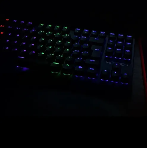 TECLADO GAMER MULTI WARRIOR TERO MECANICO RAINBOW, TC237
