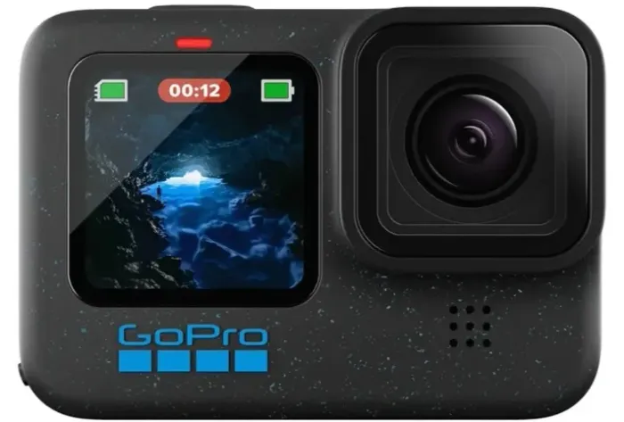 Go pro câmera em ação 