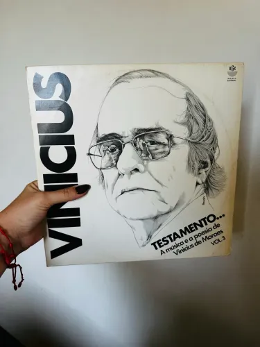 LP "Testamento... A música e a poesia de Vinicius de Moraes - VOL. 3"