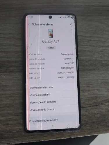 Galaxy a71 