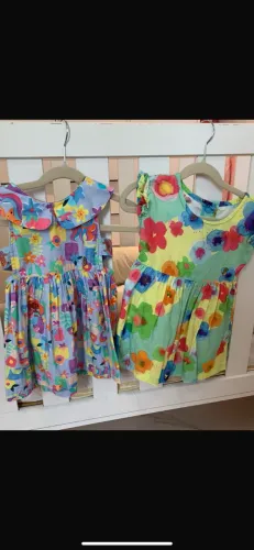 Vestido menina infantil tamanho 12 a 24 meses