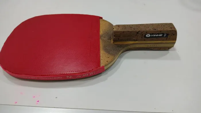 Raquete yinhe de tênis de mesa com borracha reactor