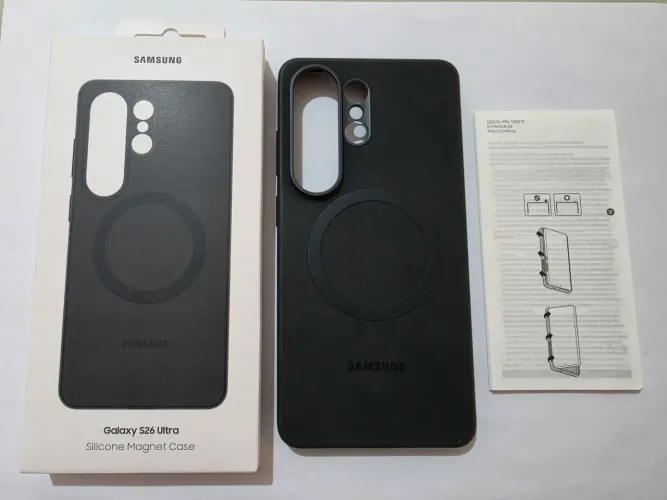 Capa Magnética Silicone S26 Ultra