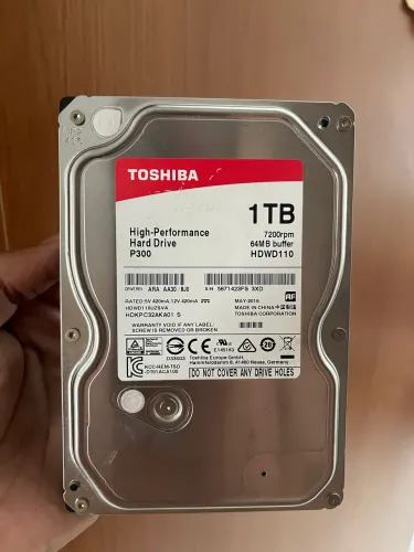 Hd Toshiba - 3.5 - 1000 GB - Alerta ( 1 TB)