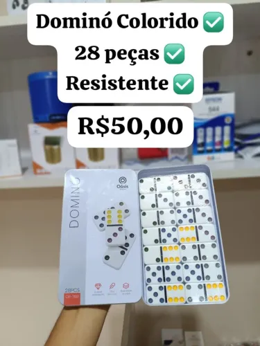 Dominó Colorido Resistente