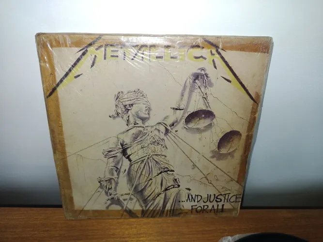 Justice for All Metálica LP Disco de vinil, original.