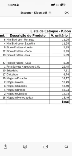 Picolés e sorvete Kibom