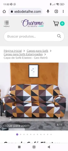 Capa para sofá