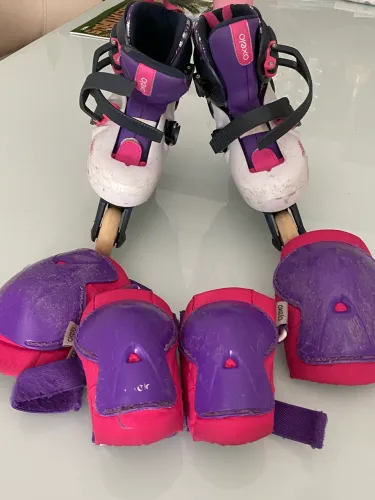 Patins infantil 28/30 com proteções