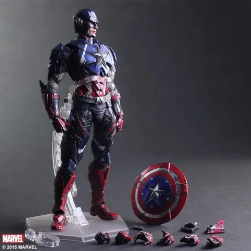Figura de Ação Play Arts Kay Capitão América