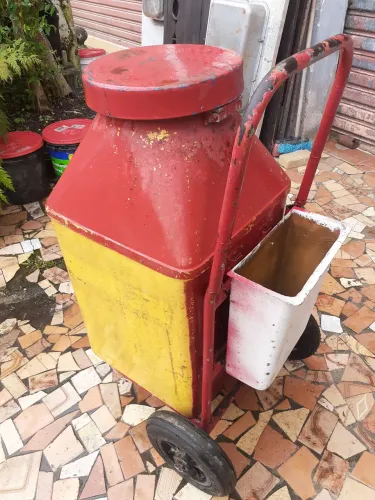 Carrinho térmico ambulante 
