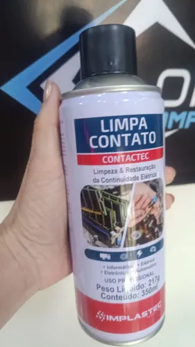Limpa Contato Contactec 217g / 350ml - IMPLASTEC -Limpeza de Pc - Eletronicos Loja Coimbra