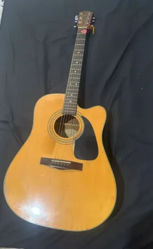 Violão Fender DG-10CE NS, Eletro acústico Folk cutaway