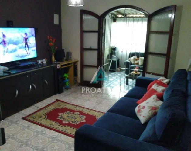 Sobrado com 3 dormitórios à venda, 126 m² - Sítio dos Vianas - Santo André/SP