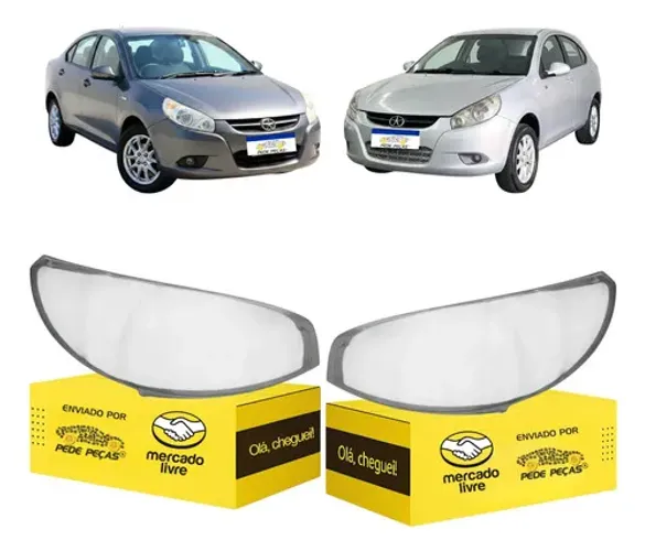 Par Lente Farol Jac J3 Hatch Sedan Turin 2011 2012 2013