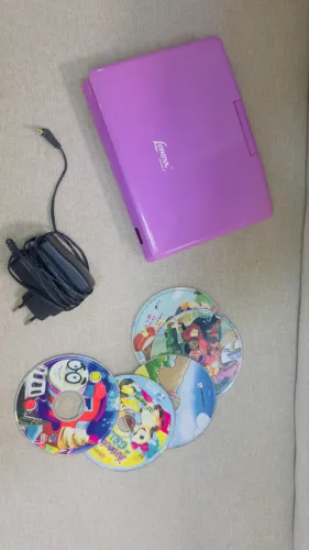 Lenox sound mini toca CD e DVD infantil