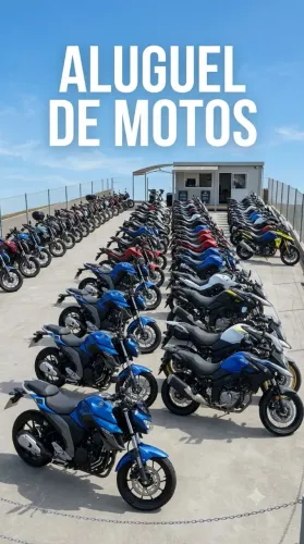 Motos pra aluguel 