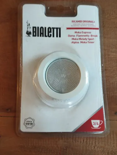 Junta e Filtro Bialleti 3/ 4 Xícaras 