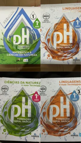 Livros Ph 1° ano do 1 ao 3 