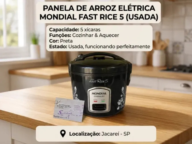 Panela eletrica para Arroz