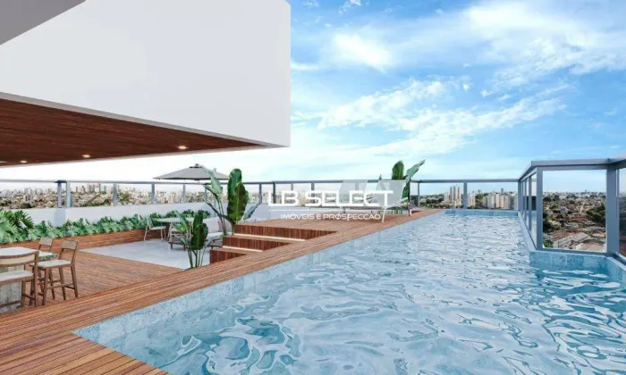 Cobertura com cinco suítes, duas área gourmets e piscina privativa.