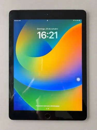 iPad Apple 5ª geração 128 GB Wi-Fi + 4G | Tela 9,7?