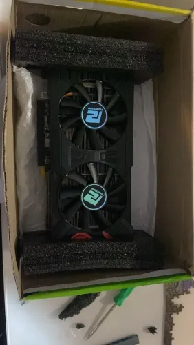 RX570 4GB OC POWERCOOLOR, FUNCIONANDO PERFEITAMENTE